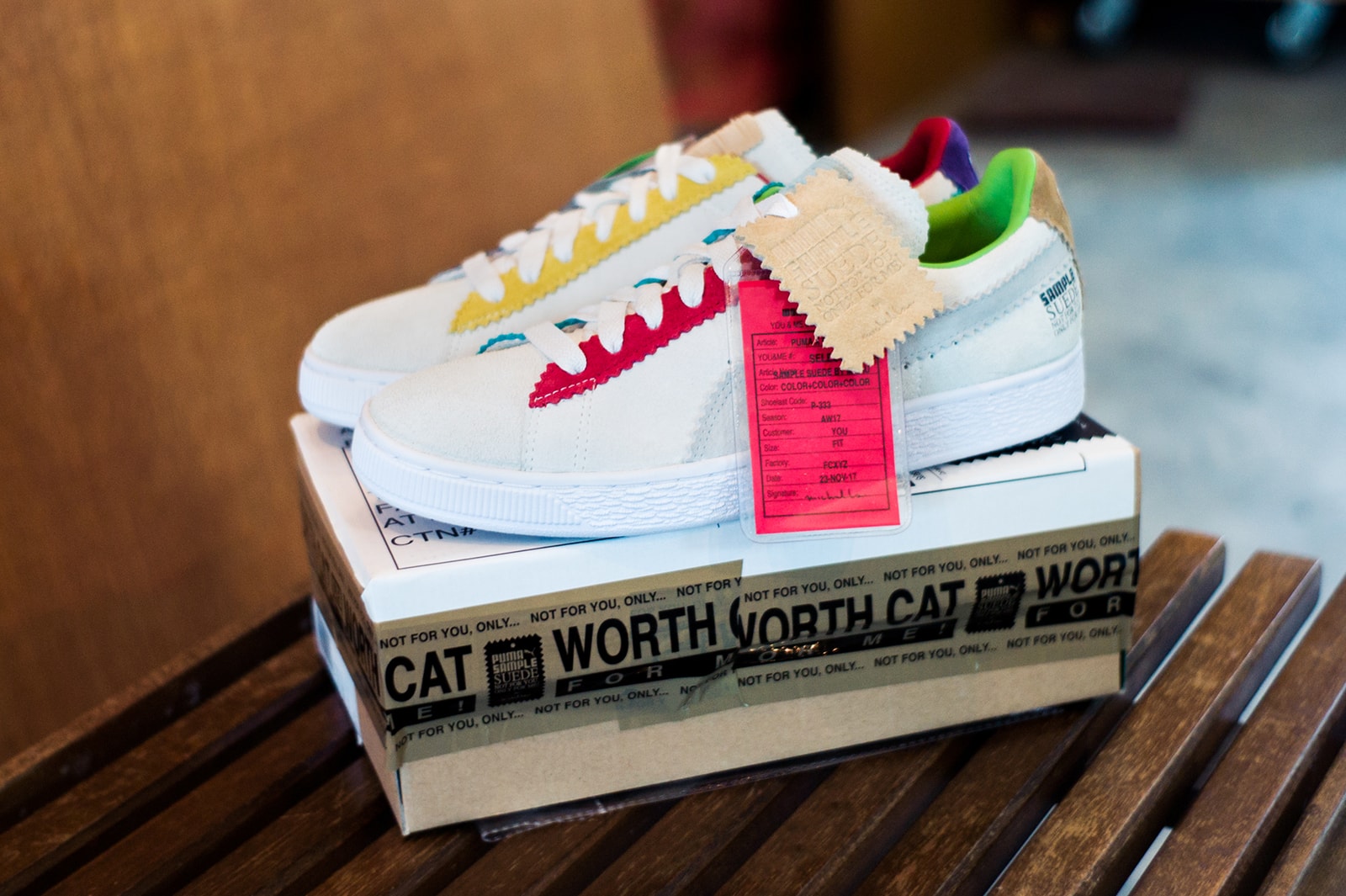 率先近賞藝術聯乘作 PUMA Sample Suede「樣本」by Michael Lau