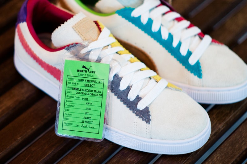 率先近賞藝術聯乘作 PUMA Sample Suede「樣本」by Michael Lau