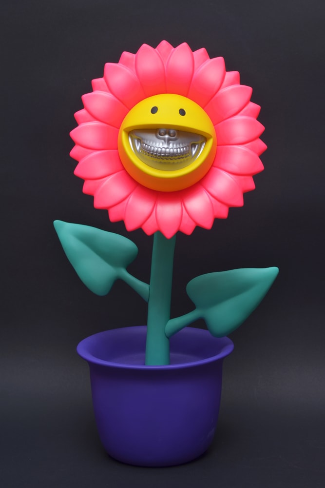 Ron English x APPortfolio x Made By Monsters 三方聯名「Shocking Sun Flower」限量雕塑追加全新系列