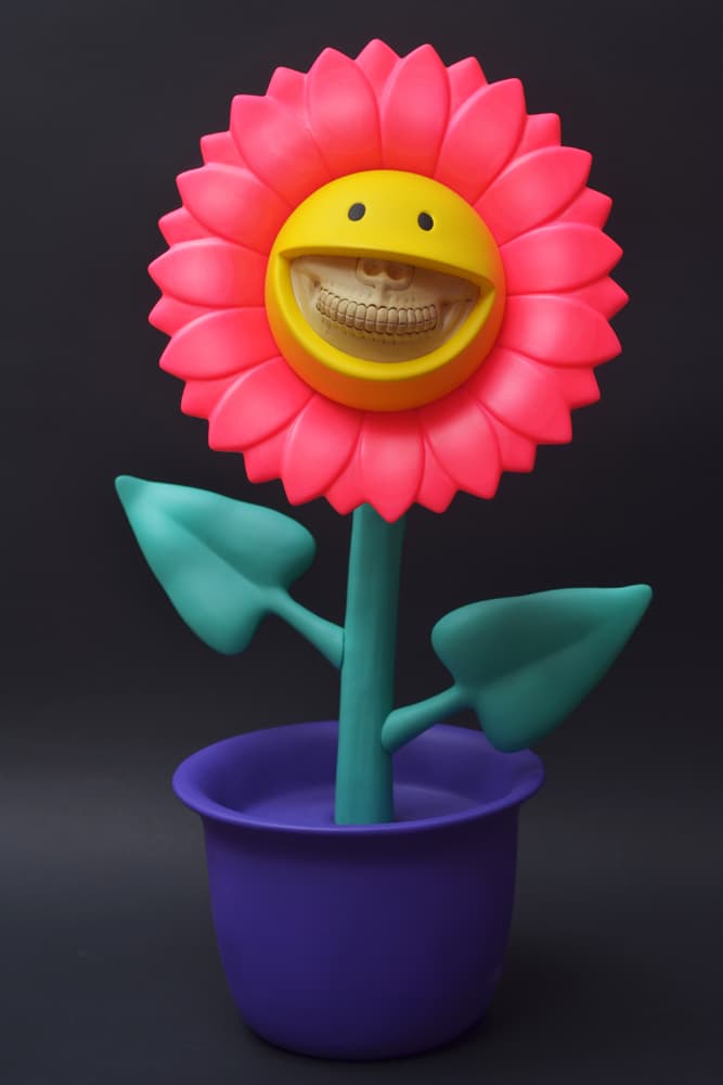 Ron English x APPortfolio x Made By Monsters 三方聯名「Shocking Sun Flower」限量雕塑追加全新系列