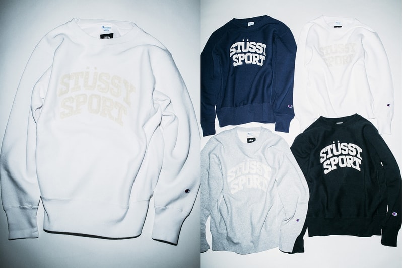 Stüssy x Champion 2017 秋冬聯乘系列新品上架