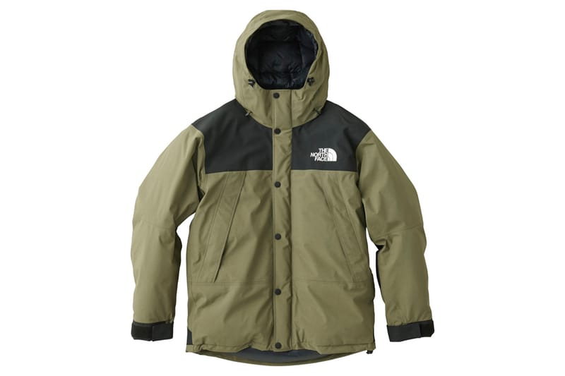 north face down
