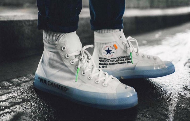 引頸期盼 - Virgil Abloh x Converse 上腳!
