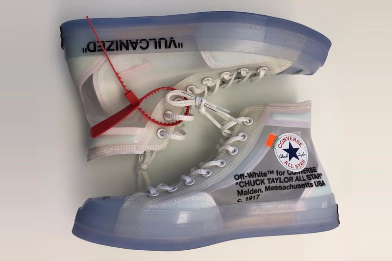 引頸期盼 - Virgil Abloh x Converse 上腳！