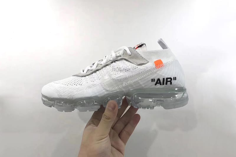 Virgil Abloh x Nike Air VaporMax 兩款全新配色清晰諜照曝光