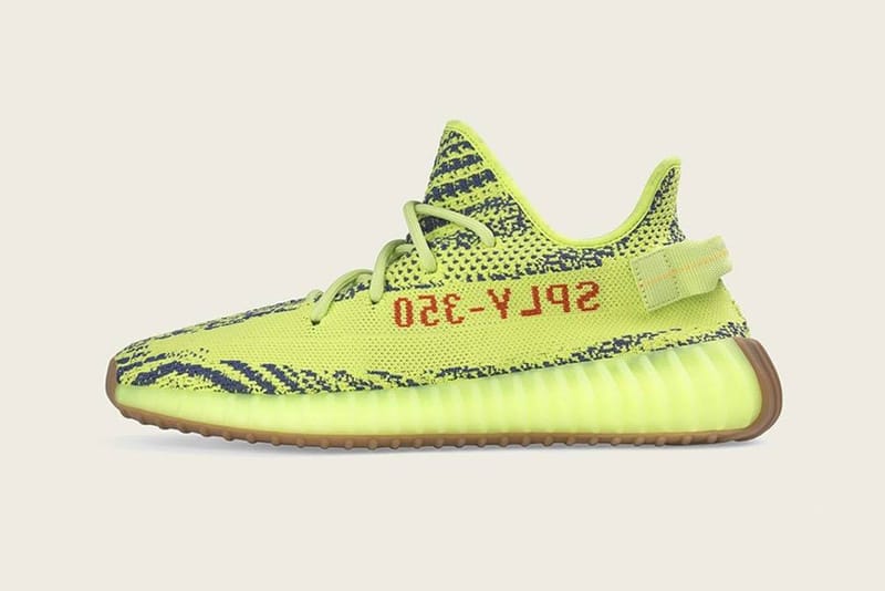 yeezy boost 350 v2 semi frozen yellow