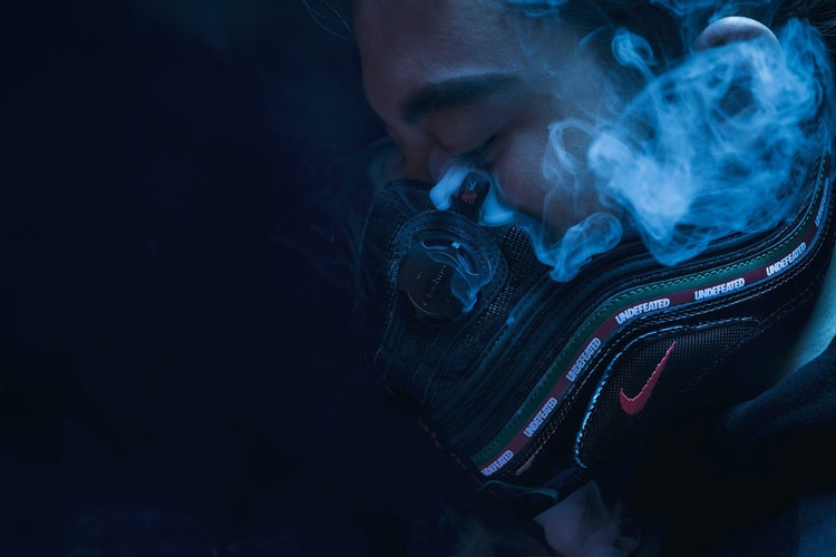 Zhijun Wang 為 HBX 獨家製作 UNDEFEATED x Nike Air Max 97 面罩