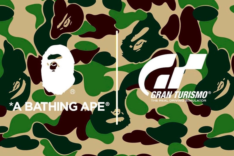 猴子玩賽車！A BATHING APE® 即將與 Gran Turismo 推出聯乘系列