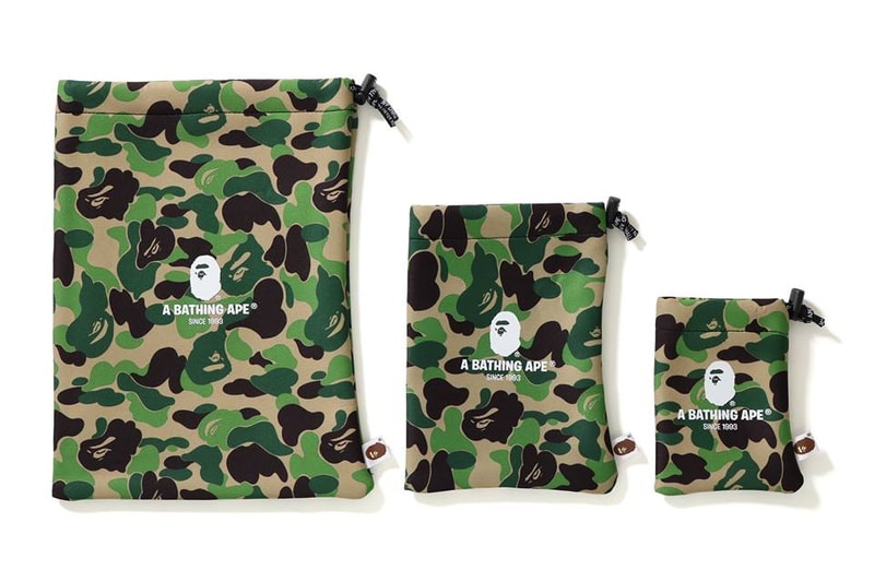 電子裝備保護－A BATHING APE® 推出 ABC Gadgets Pouch Set