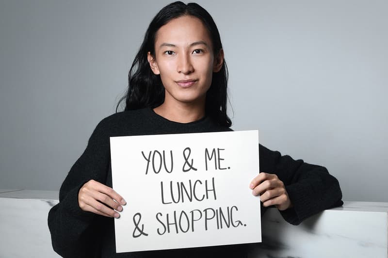 大仁有大愛!Alexander Wang 送你兩萬美元購物金還陪你吃飯