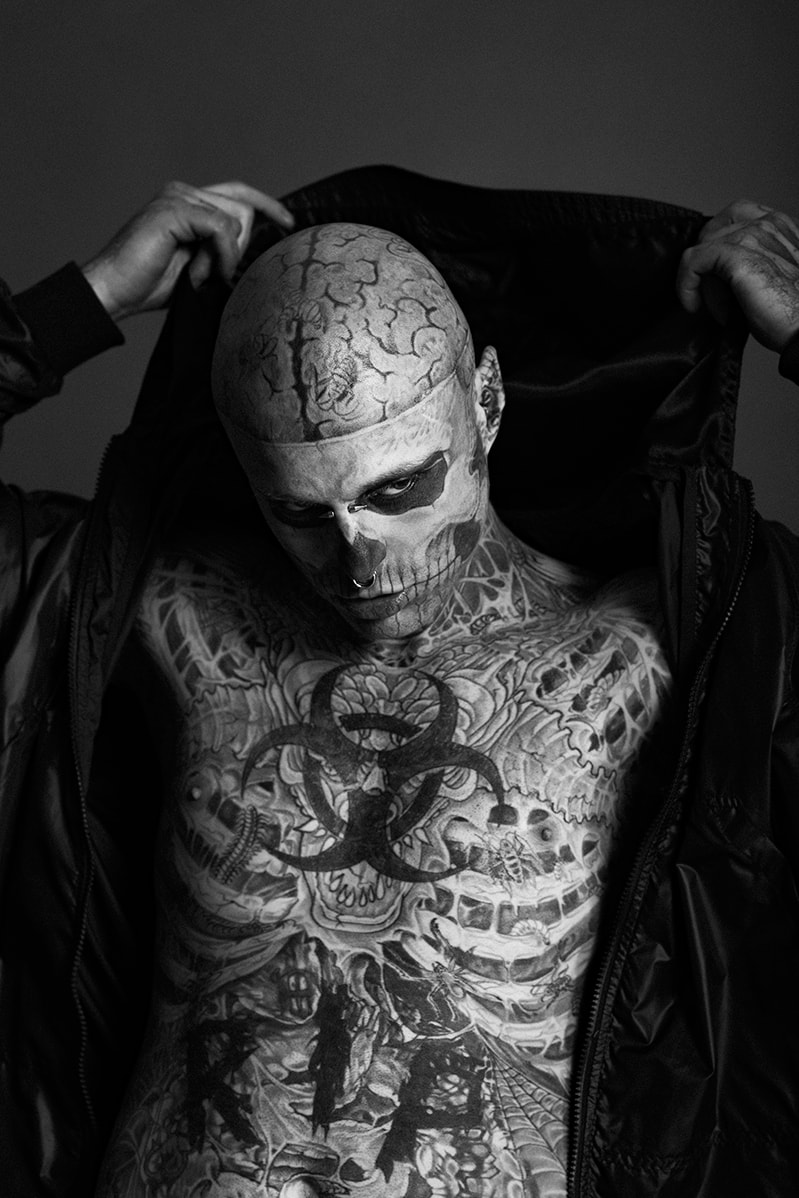 惡男日記!Rick Genest 登上《Fucking Young!》