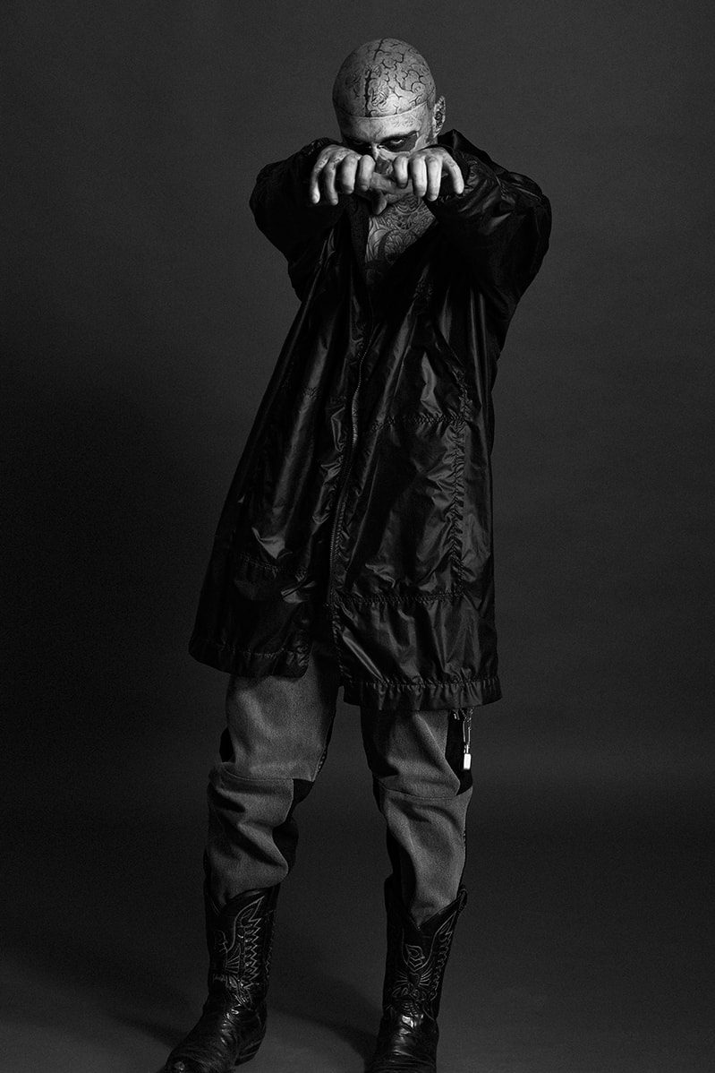 惡男日記!Rick Genest 登上《Fucking Young!》