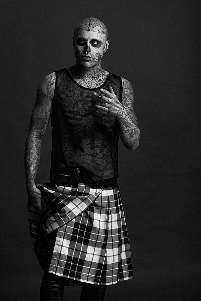 惡男日記!Rick Genest 登上《Fucking Young!》
