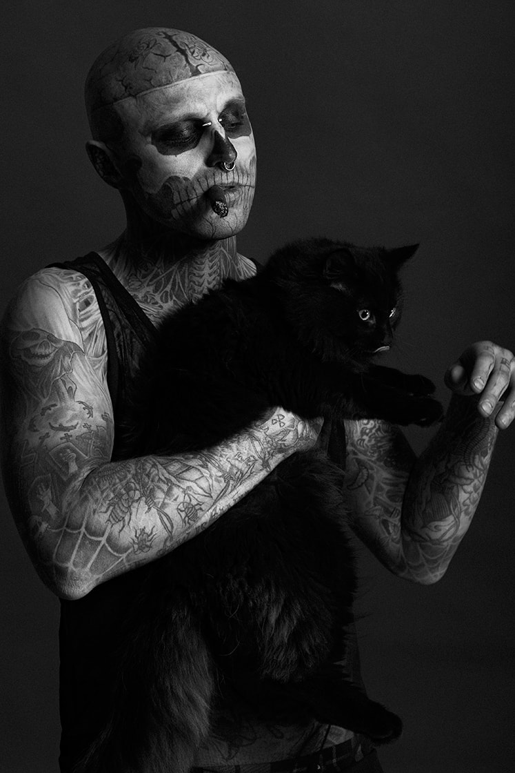 惡男日記!Rick Genest 登上《Fucking Young!》