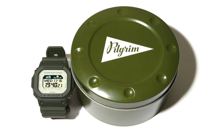 Pilgrim Surf + Supply x G-Shock 衝浪主題聯乘錶款