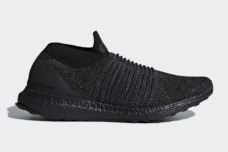 adidas UltraBOOST Laceless 全新「Triple Black」配色