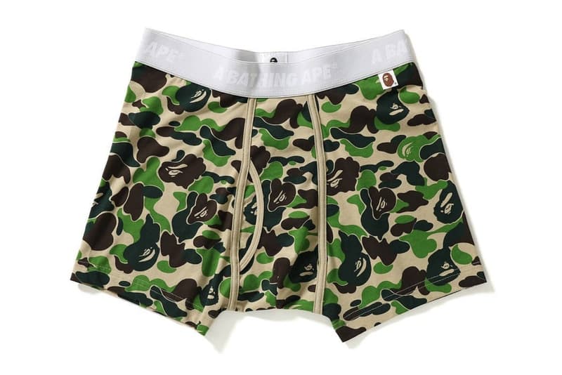 BAPE 推出全新「ABC Camo」內褲系列