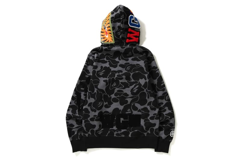 BAPE 推出全新 「Big ABC Solid Camo 」魔術貼連帽衫