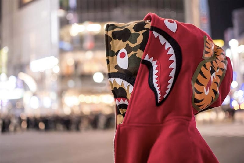 一隻鯊魚不夠！BAPE 推出全新 Double Shark Hoodie 系列