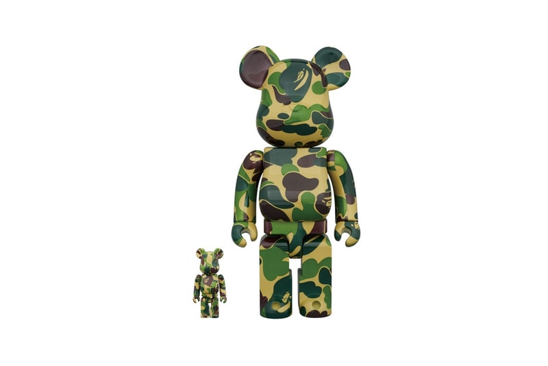 BAPE x Medicom Toy 全新聯乘迷彩 BE@RBRICK 系列