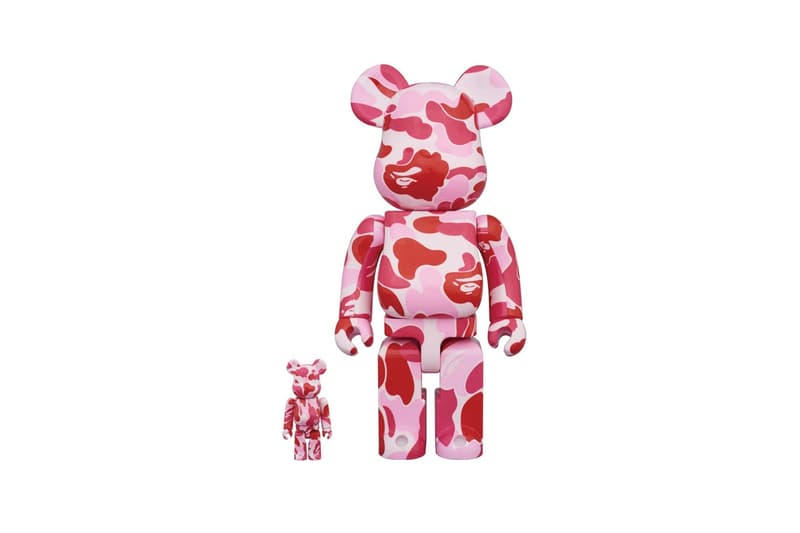 BAPE x Medicom Toy 全新聯乘迷彩 BE@RBRICK 系列