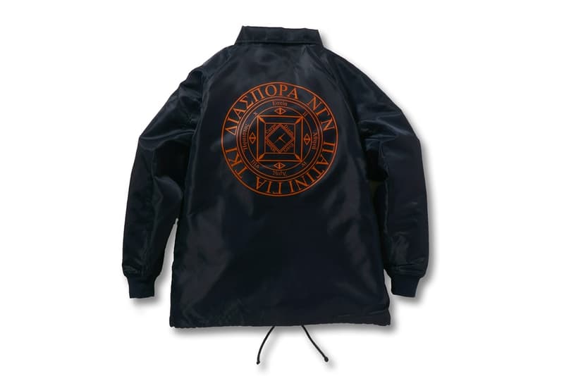 Diaspora Skateboards x Castle Rock 聯乘 Coach Jacket 系列