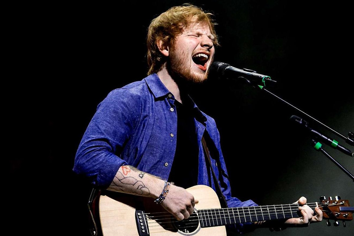 Ed Sheeran 成 2017 年最多人點播的男音樂人