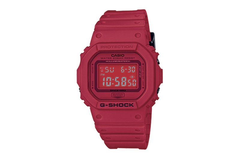 35 周年別注！G-Shock 全紅「Red Out」系列即將登場！