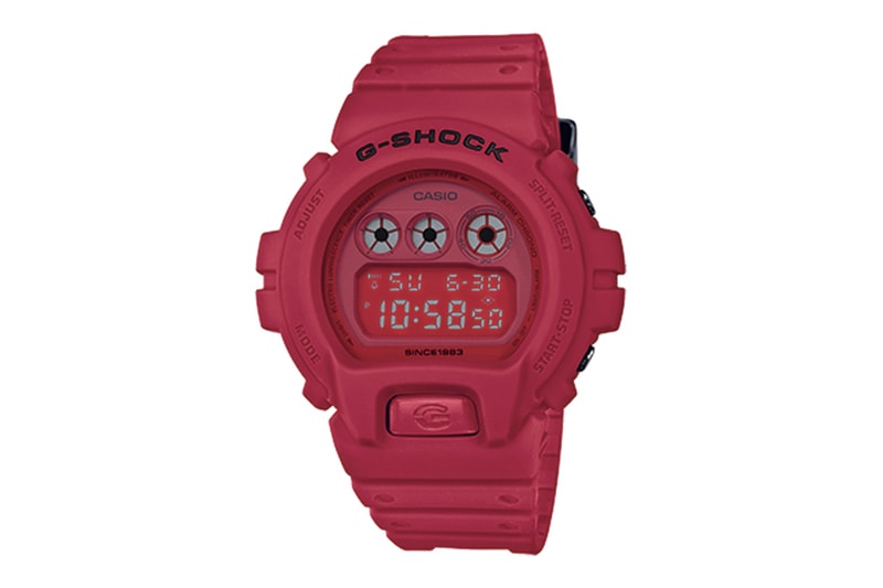 35 周年別注！G-Shock 全紅「Red Out」系列即將登場！
