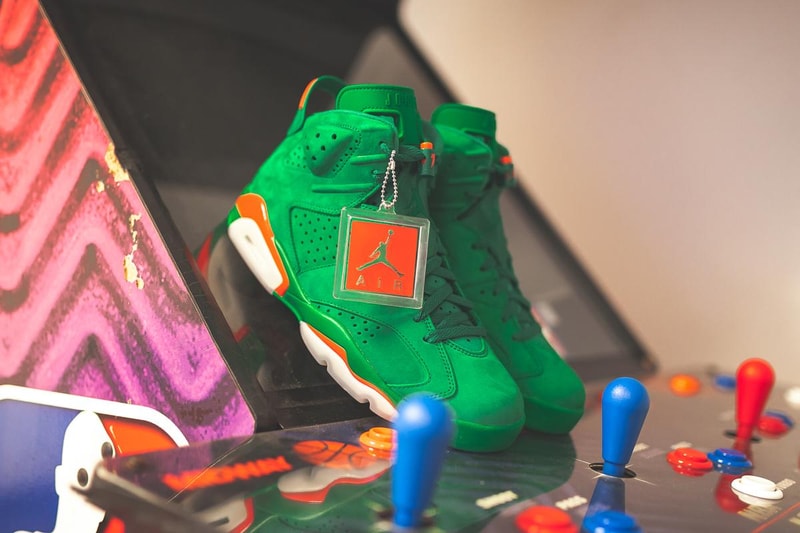 近賞 Gatorade x Air Jordan 6「Pine Green」聯乘配色
