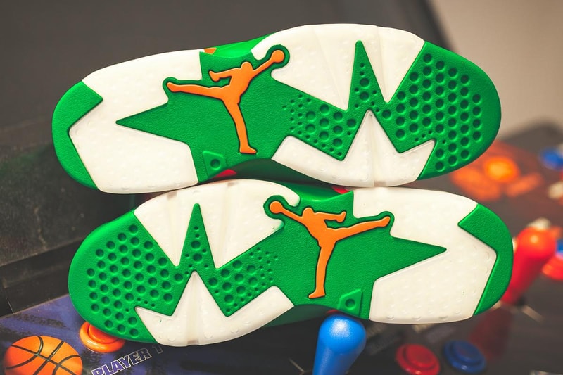 近賞 Gatorade x Air Jordan 6「Pine Green」聯乘配色