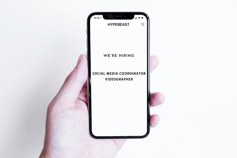 HYPEBEAST 中文版誠招香港地區 Social Media Coordinator / Videographer