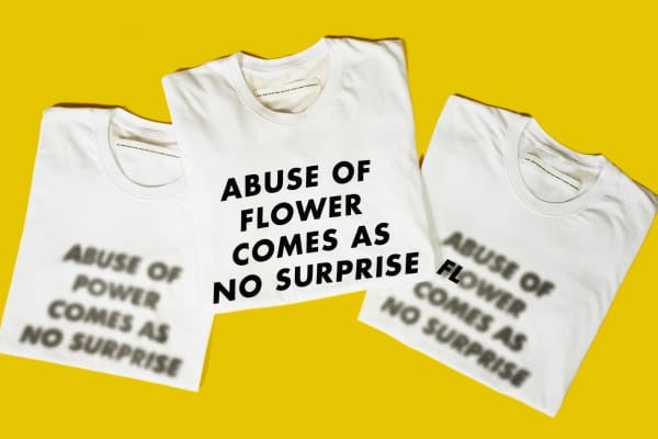 Virgil Abloh x Jenny Holzer 聯名限量慈善 T-Shirt