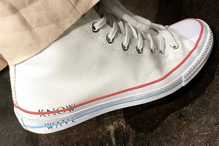 Aaron Bondaroff 揭露 KNOW WAVE x Converse 聯乘鞋款
