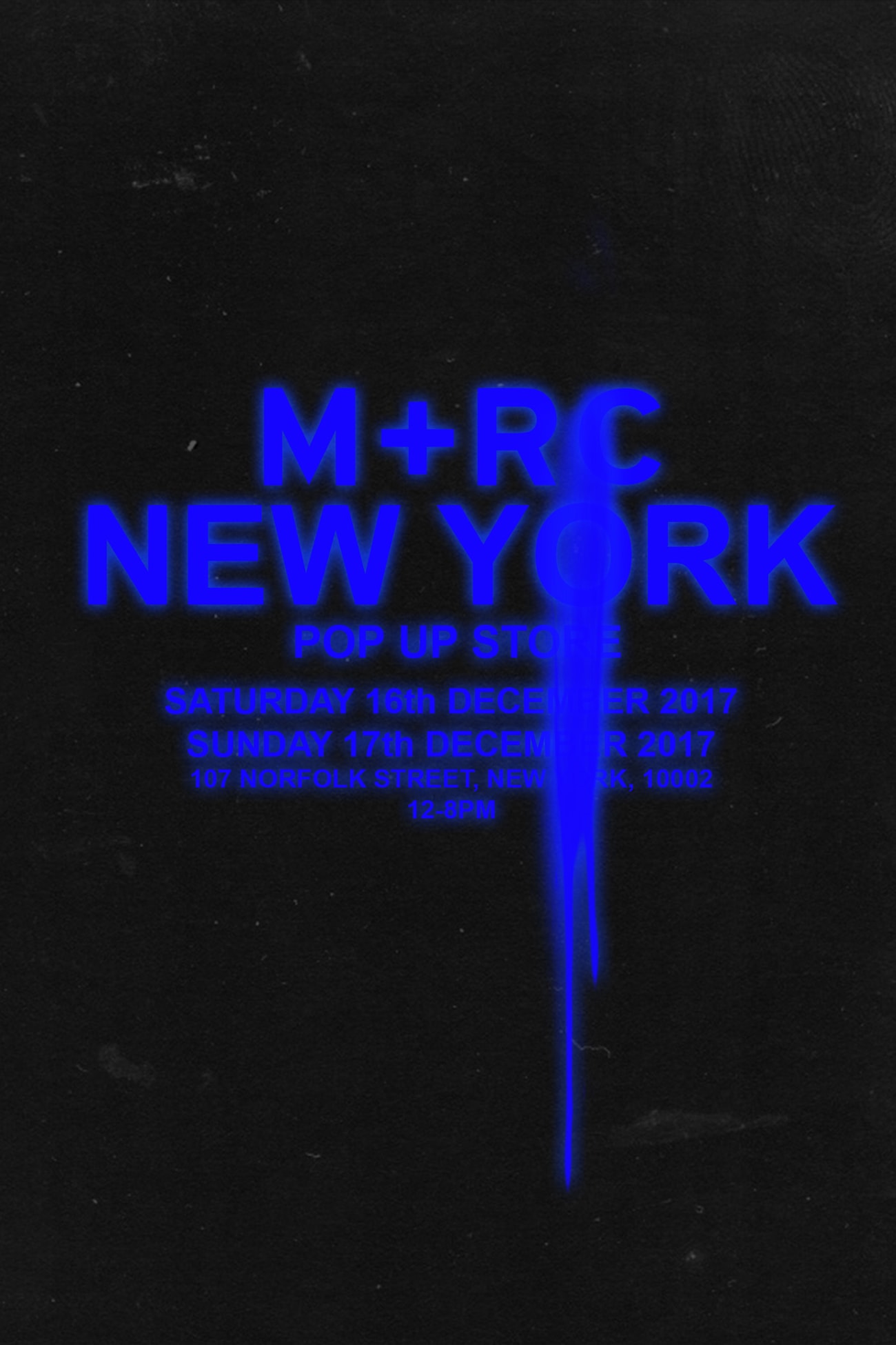 M+RC Noir 於紐約開設全新 Pop-Up 店舖