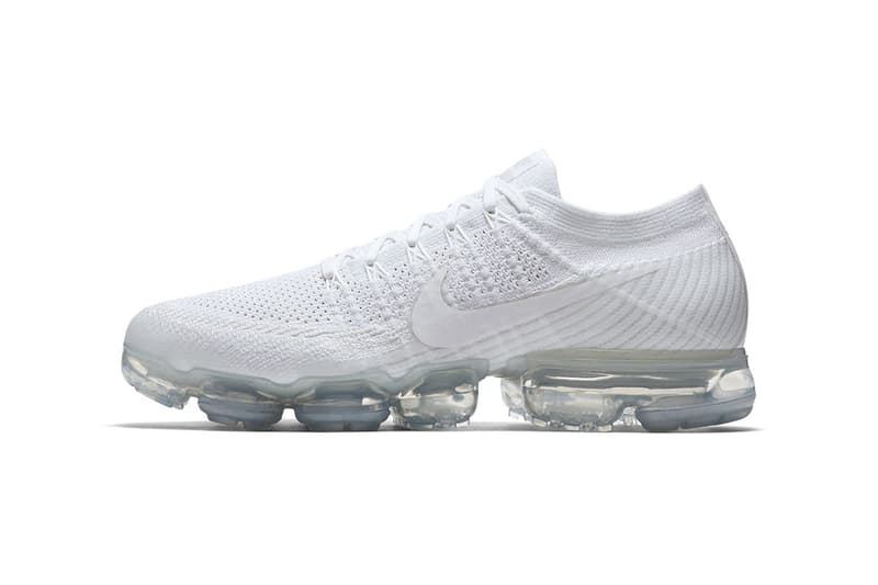 Nike Air VaporMax「Triple White」配色鞋款即將發售