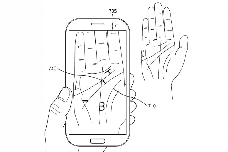 無所不用其極 -「掌紋辯識」作為 Samsung 新技術申請專利