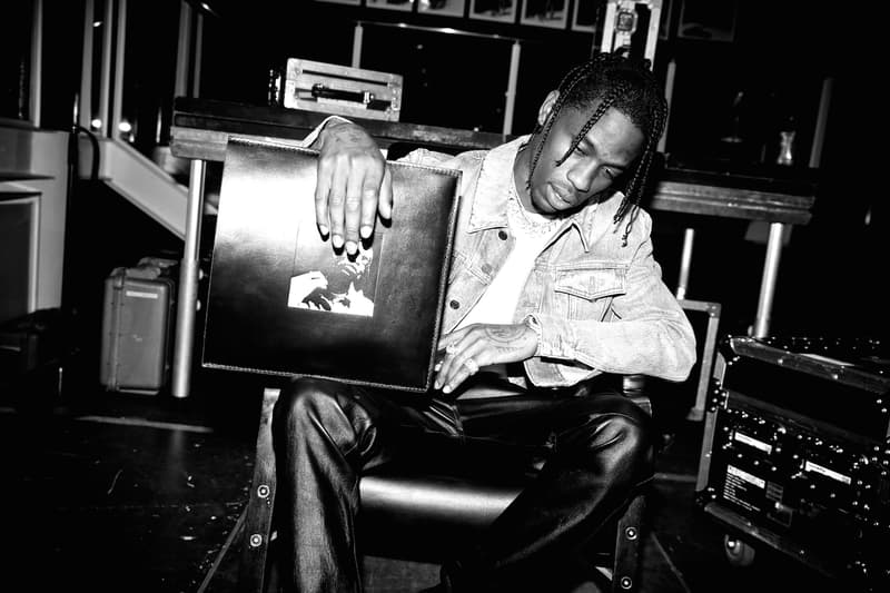 Saint Laurent x Travis Scott 別注黑膠唱片發佈酒會現場回顧