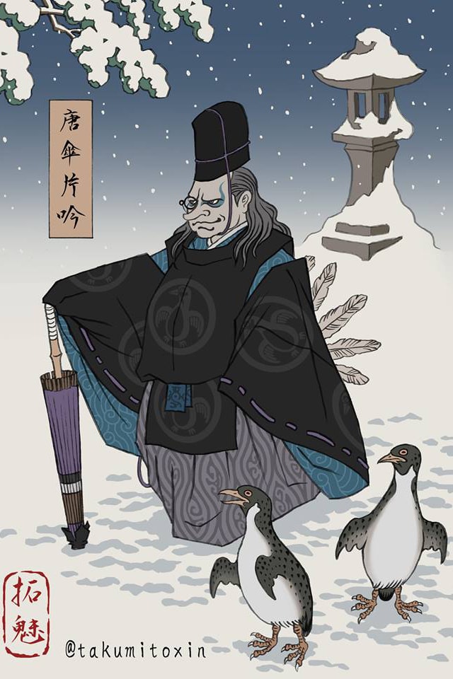 蝙蝠忍者？日本插畫家 Takumi 以浮世繪風格重塑超級英雄