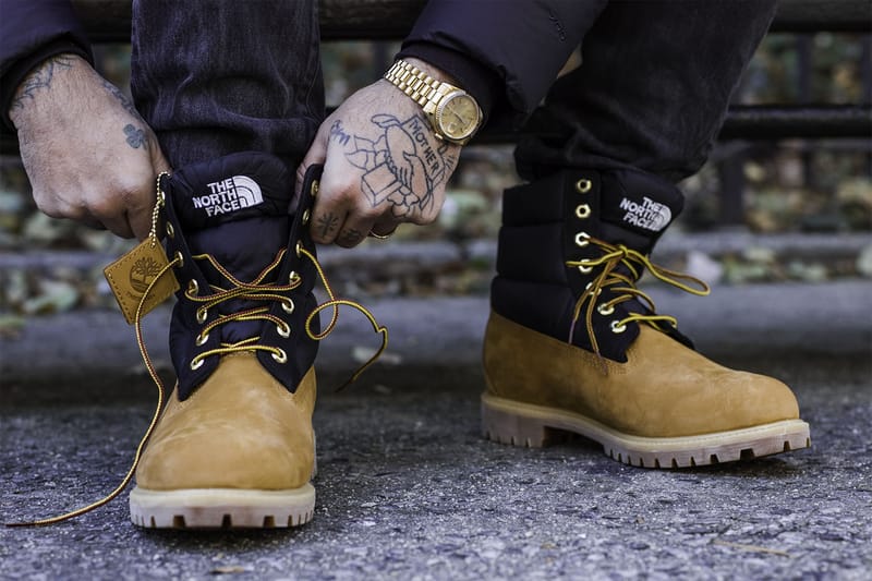 north face x timberland