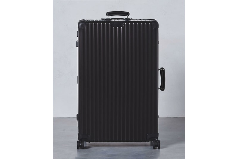 UNITED ARROWS 獨家推出 RIMOWA 全黑版 Classic Flight 經典旅行箱