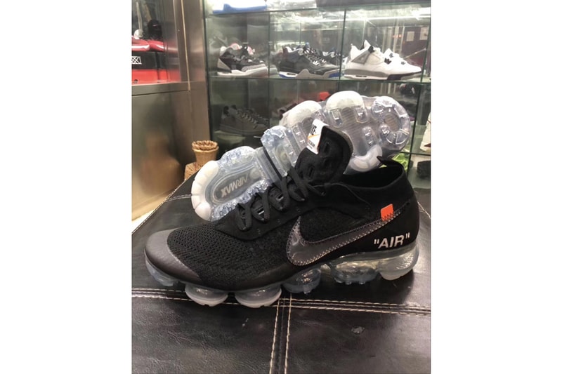 Virgil Abloh x Nike Air VaporMax 2018 黑色版細節圖輯再曝光！