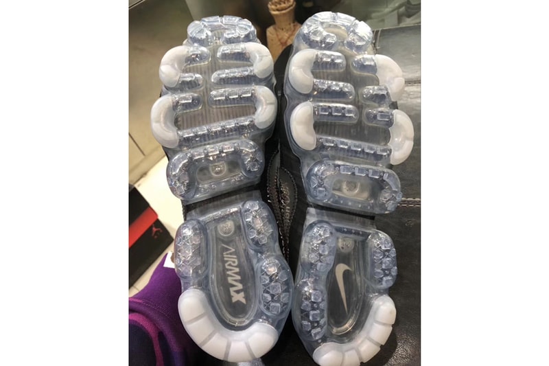 Virgil Abloh x Nike Air VaporMax 2018 黑色版細節圖輯再曝光！