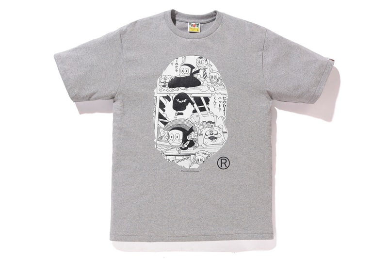 猿顏忍者－A BATHING APE® x HATTORI-KUN 推出聯乘系列