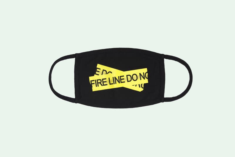 潮流五金店－Off-White「FIRETAPE」口罩上架！