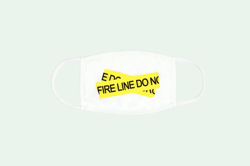 潮流五金店－Off-White「FIRETAPE」口罩上架！