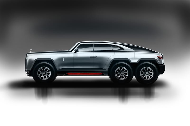 奢華的乘車體驗！ROLLS-ROYCE 6x6 概念車曝光