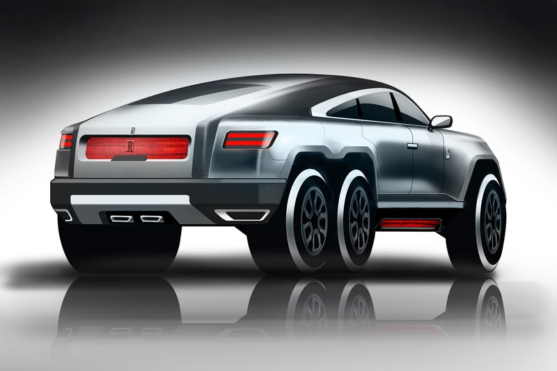 奢華的乘車體驗！ROLLS-ROYCE 6x6 概念車曝光