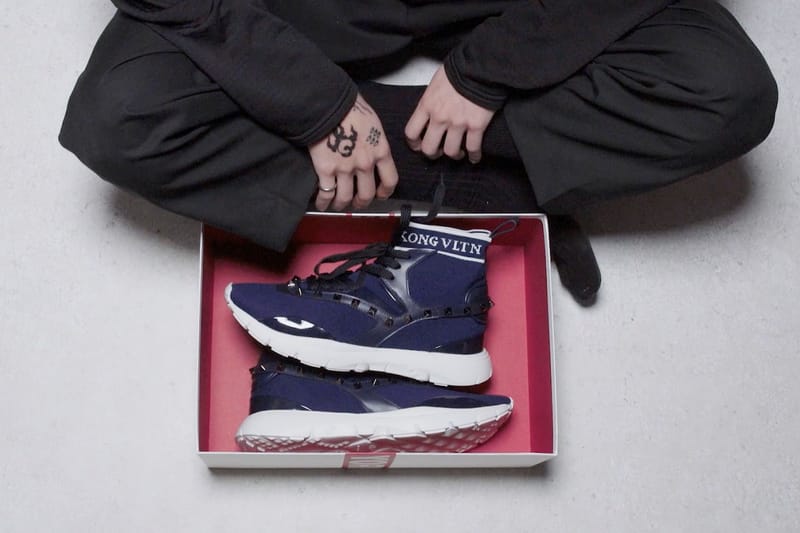 獨家發佈－Valentino 香港特別版球鞋開箱影片