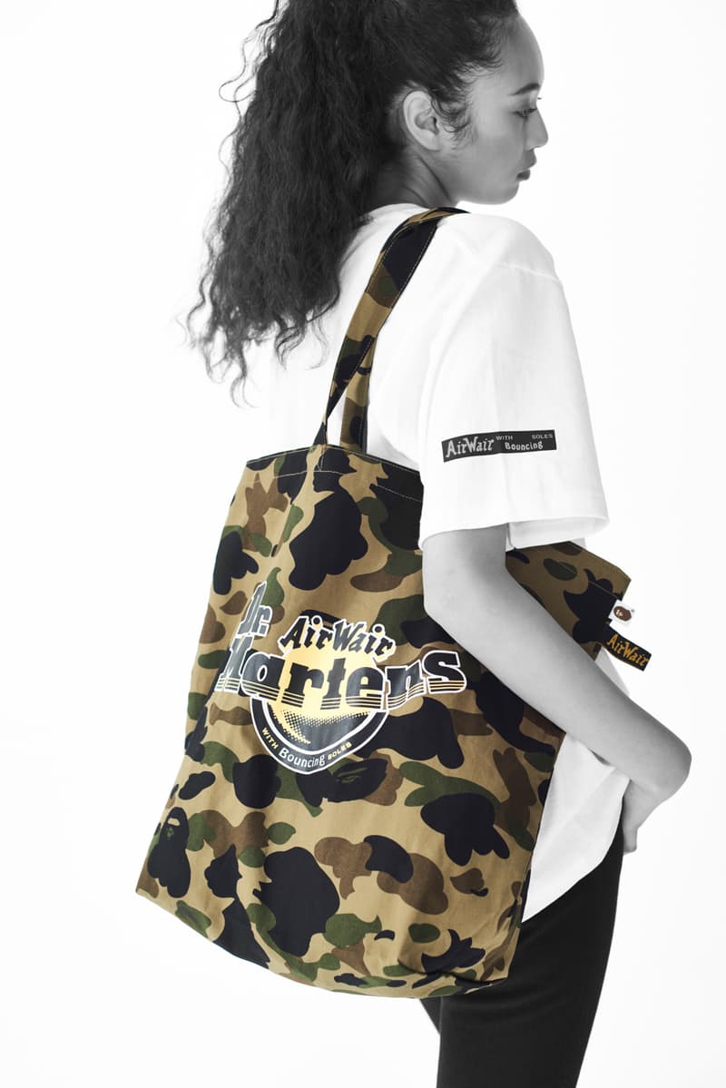 馬田一猿－A BATHING APE® × DR.MARTENS 聯乘系列 Lookbook 發佈